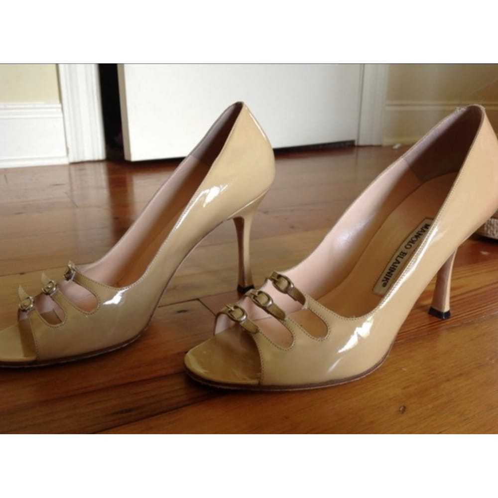 Manolo Blahnik Patent leather heels - image 2