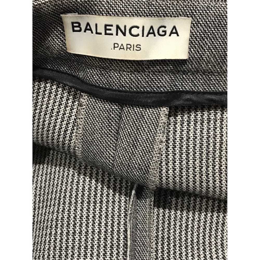 Balenciaga Wool straight pants - image 3