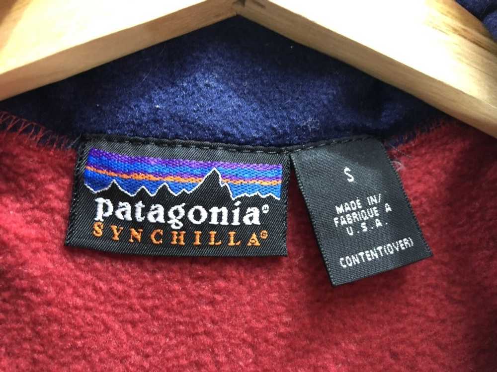 Patagonia Patagonia Vest Sweater Fleece Vtg 90s - image 4