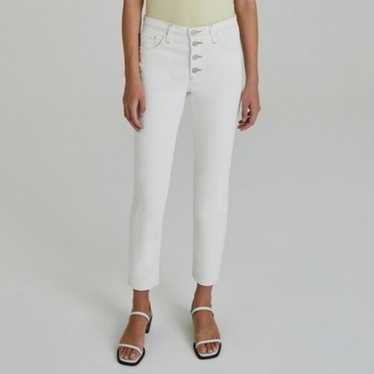 AG The Isabelle Button Up High Rise Button Up Cro… - image 1