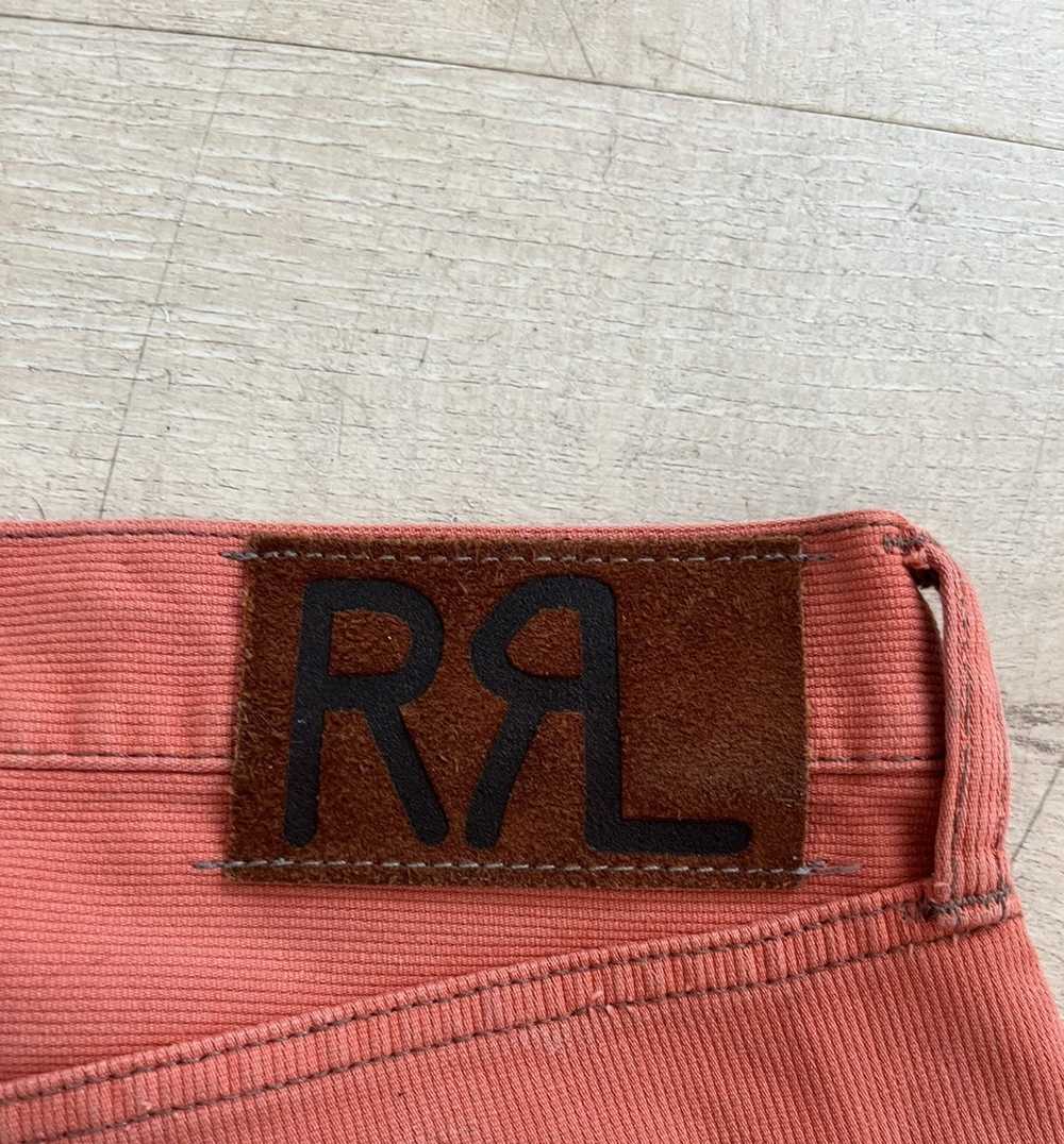 RRL Ralph Lauren BEDFORD CORD PANT RED 33 x 32 - image 3