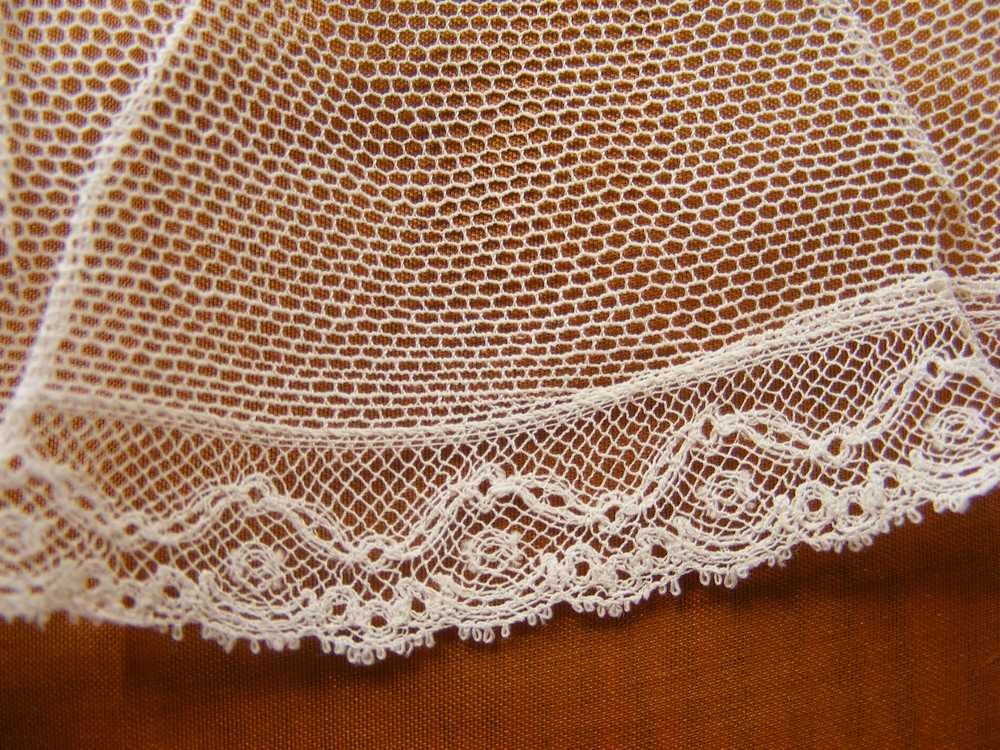 Victorian Handkerchief France Handmade Belgian La… - image 3