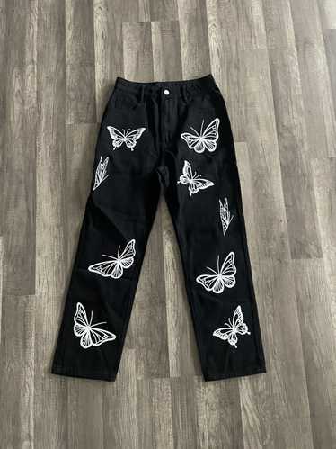 Shein × Streetwear Shein Black Jeans Size Small W… - image 1