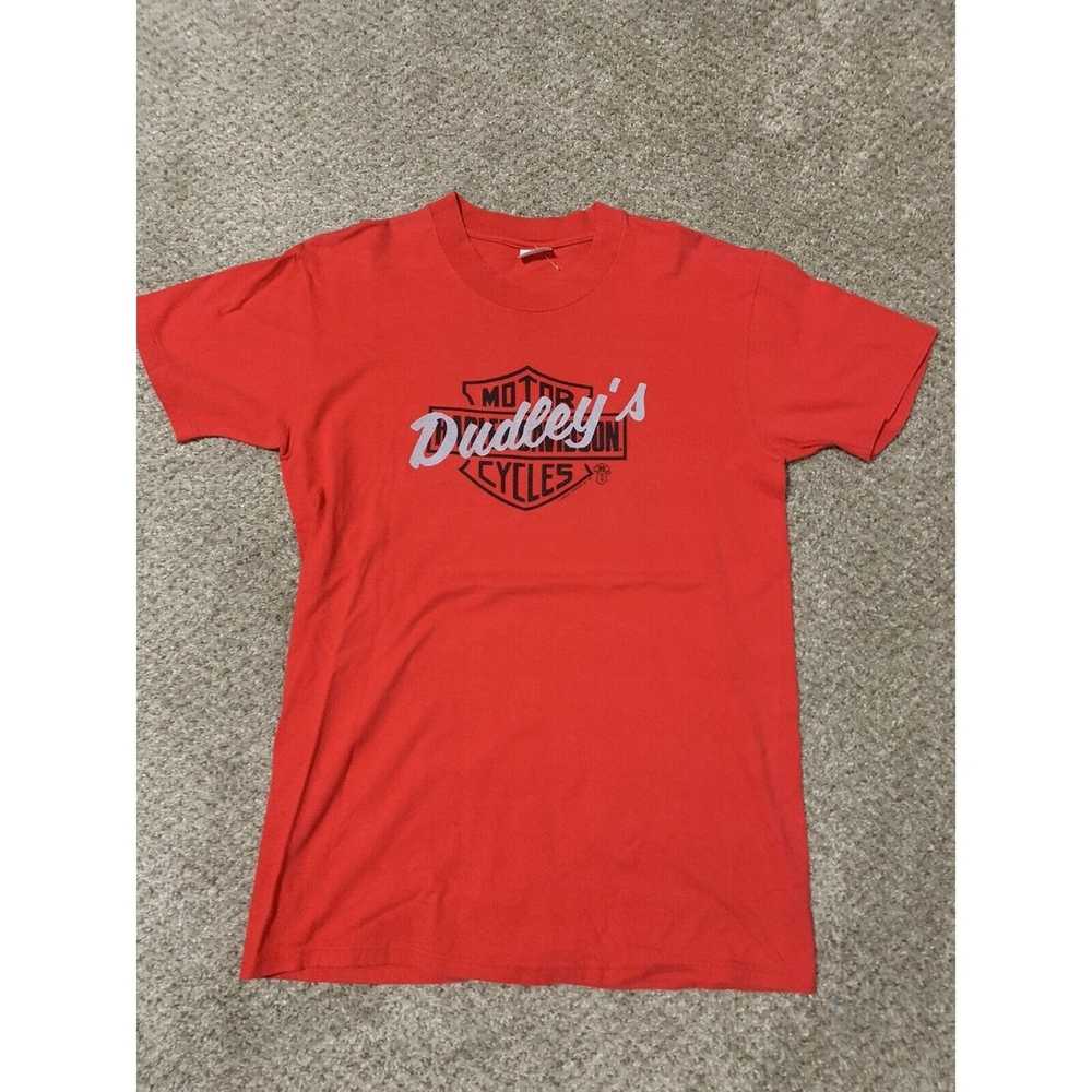Harley Davidson Vintage Harley Davidson Shirt Red… - image 1