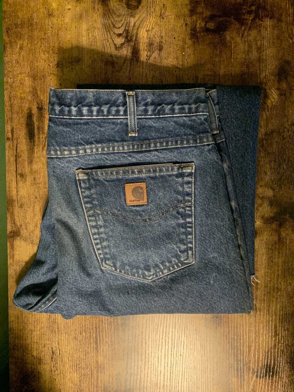 Carhartt × Custom Carhartt heavy denim jeans - image 5