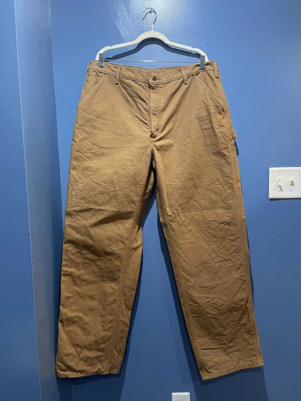 Carhartt 40x34 CARHARTT DUNAGREE WORKPANTS - image 1