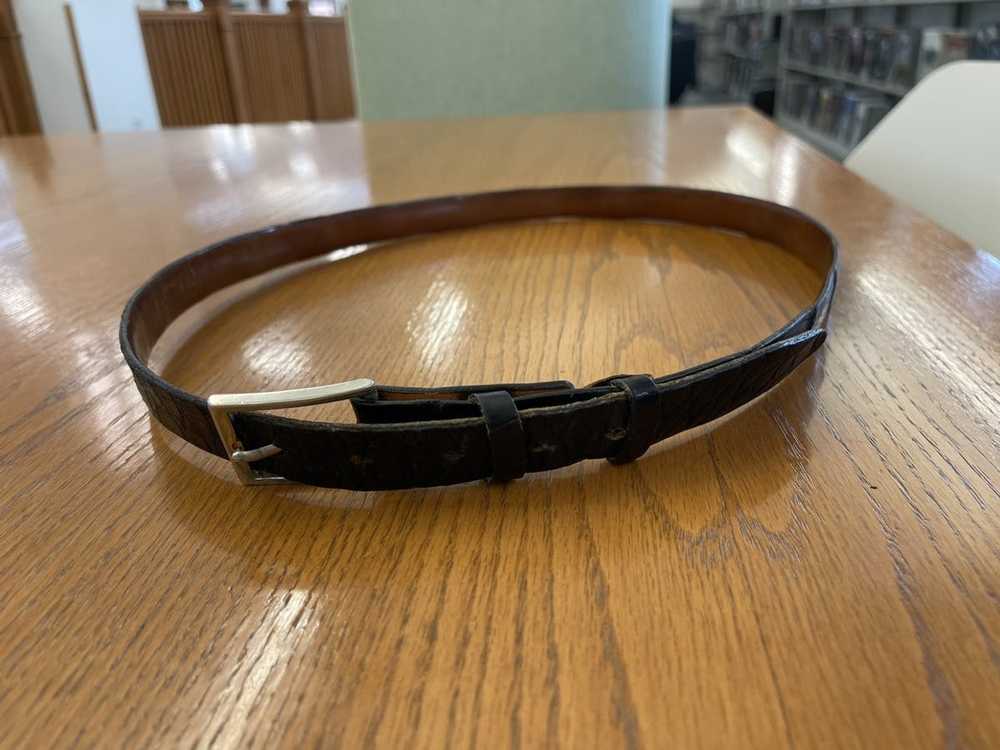 Vintage Real Alligator Belt - VINTAGE 38 - image 2