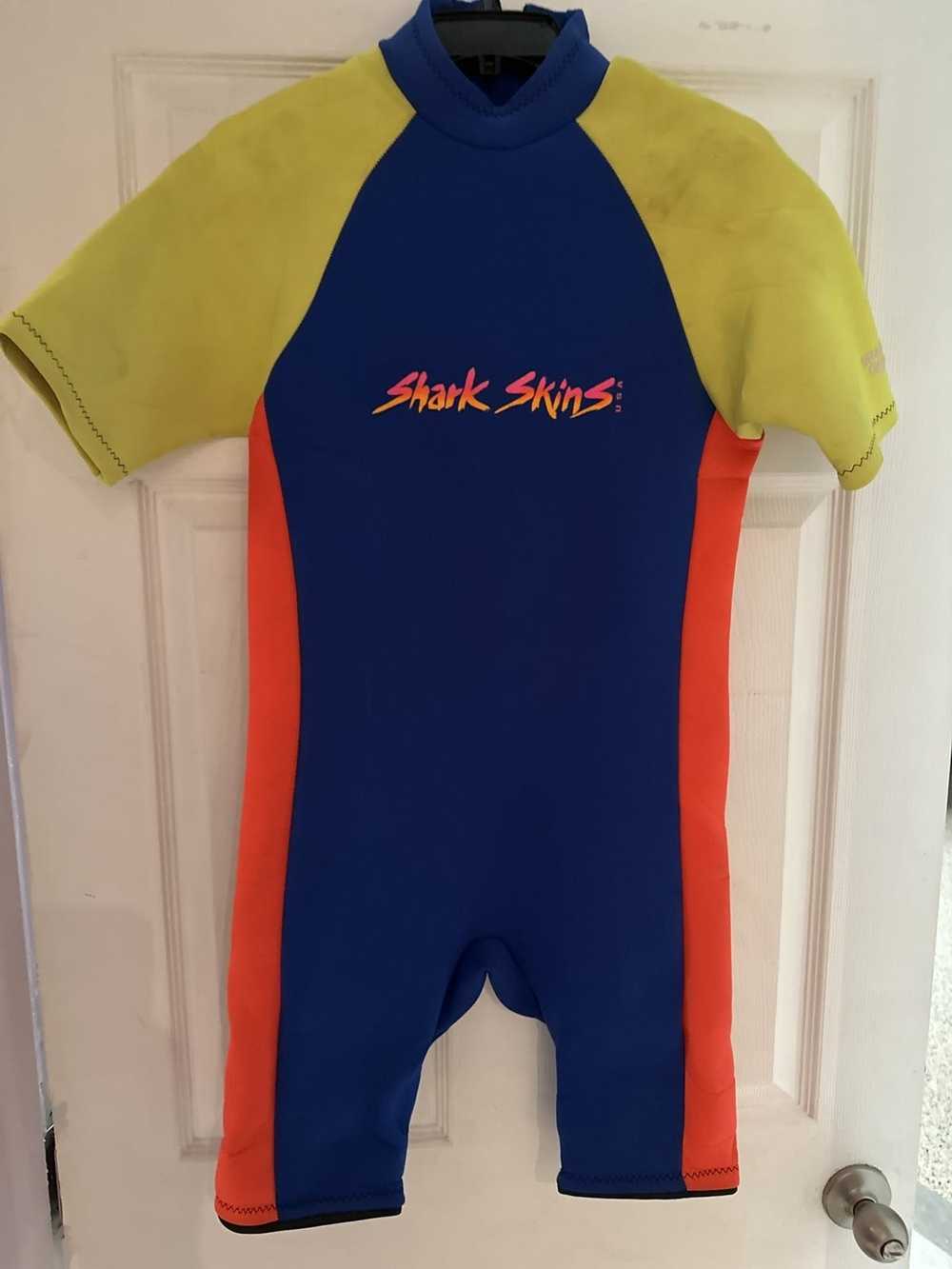 Vintage Shark skin diving suit large for youth - image 1