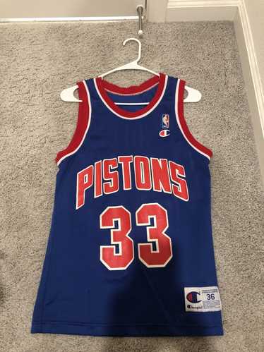 90s USA製 tシャツ L　grant hill Pistons NBA 32_dacfdecf-f8f9-40d7-b356-