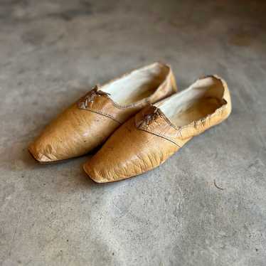 c. 1820s Moroccan Leather Shoes