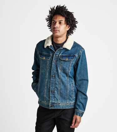 Roark Roark Caribou denim Sherpa jacket