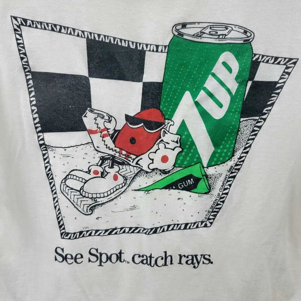 Vintage Vintage 1988 See Spot Catch Rays 7up Soda… - image 2