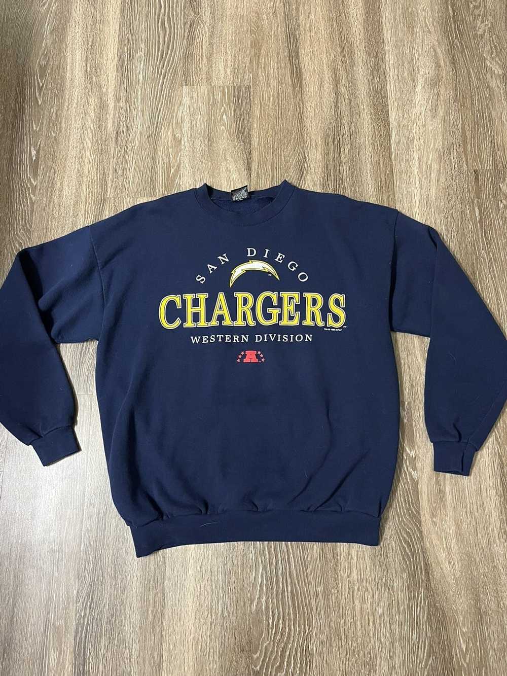 SAN DIEGO CHARGERS VINTAGE 1990'S STARTER WINTER JACKET ADULT 2XL - Bucks  County Baseball Co.