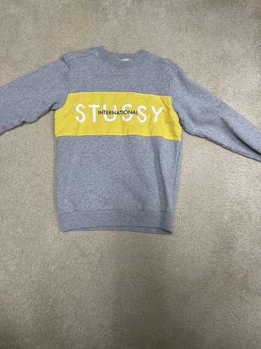 Stussy × Vintage Vintage grey stussy international