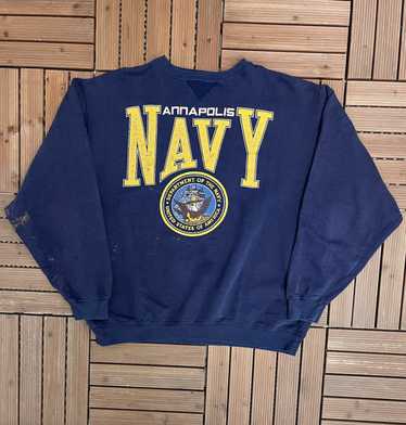 Vintage Annapolis US Navy Vintage Crewneck Sweater - image 1