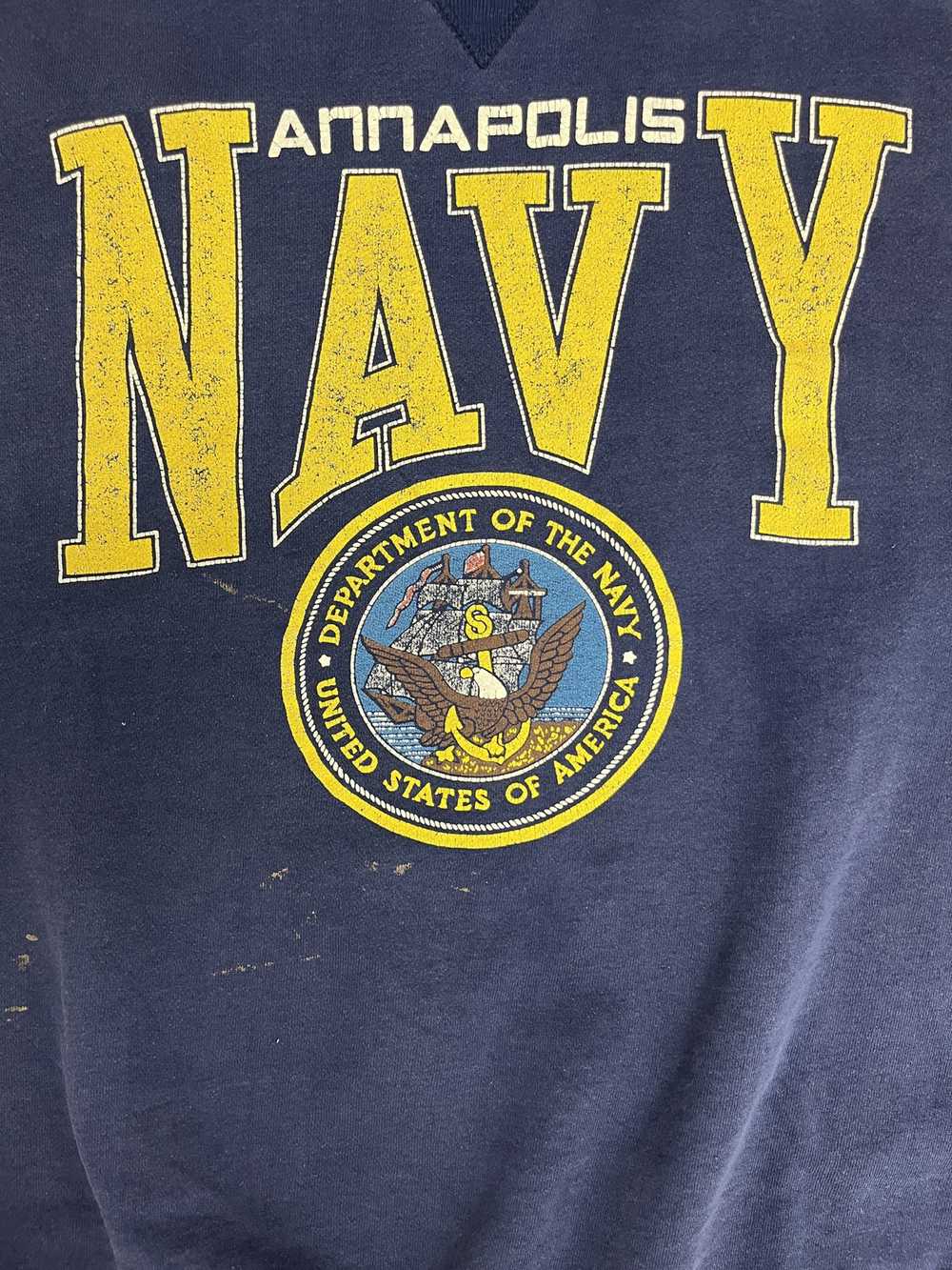 Vintage Annapolis US Navy Vintage Crewneck Sweater - image 2