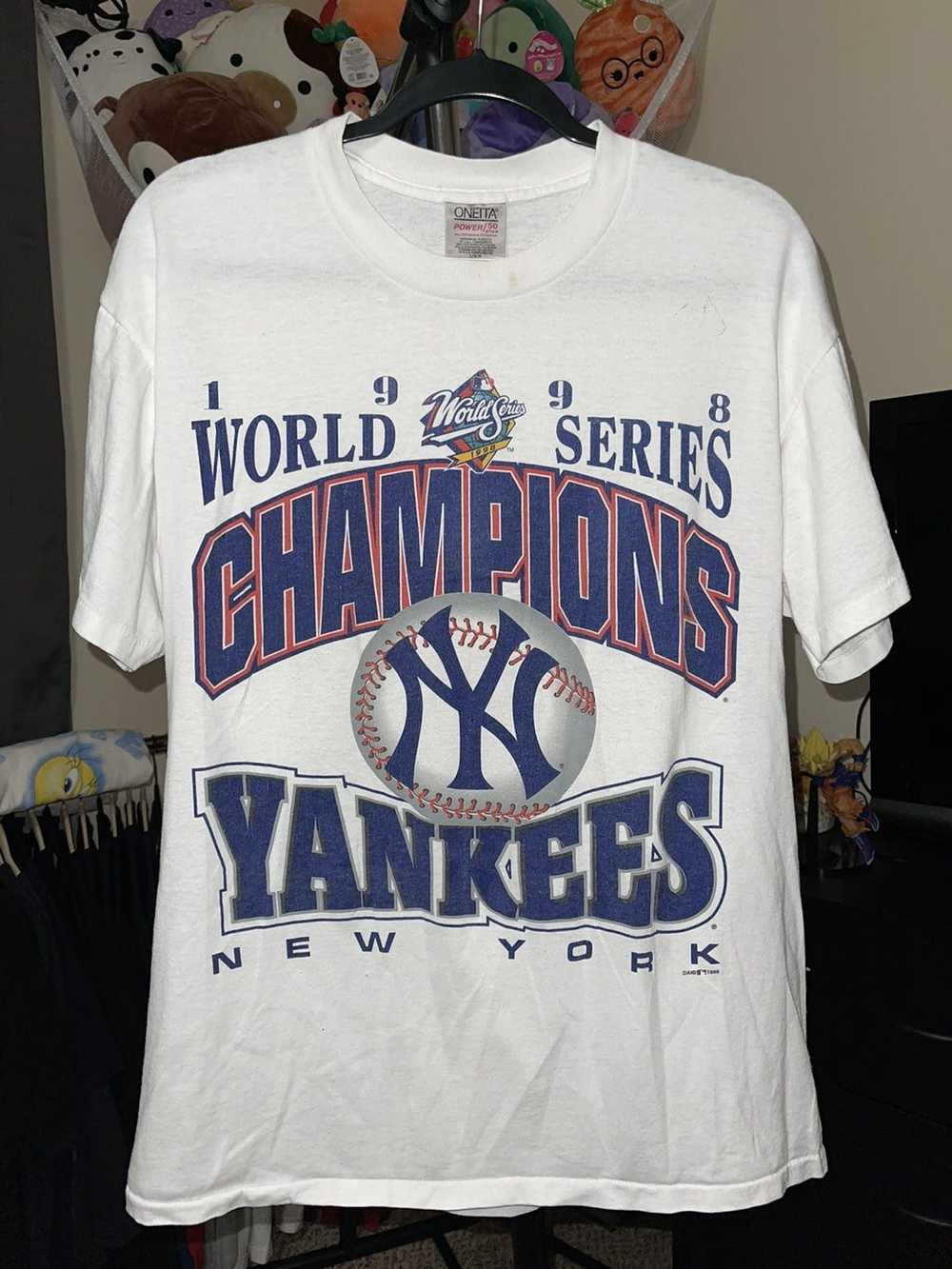 Vintage Starter - New York Yankees Tino Martinez Deadstock T-Shirt 1999 X-Large