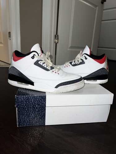 Jordan Brand Air Jordan 3 Fire Red Retro Denim