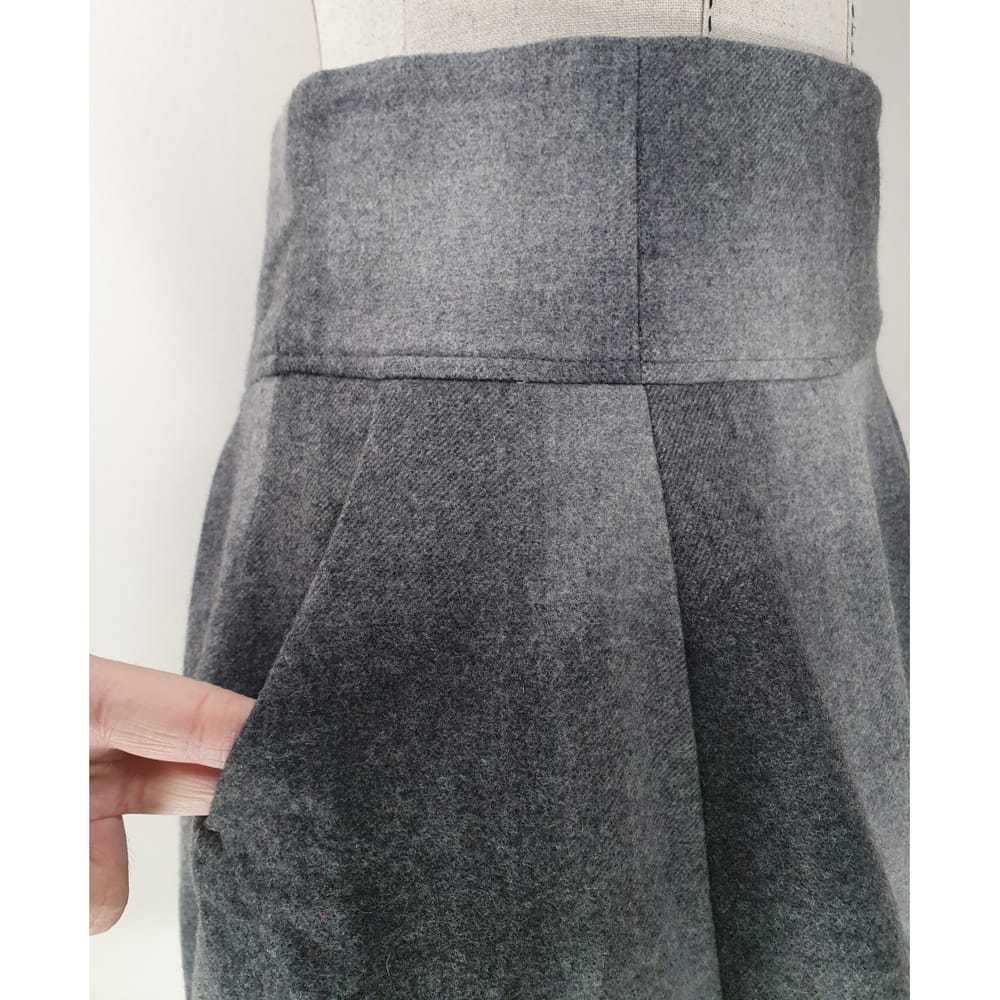 Brunello Cucinelli Wool mid-length skirt - image 3