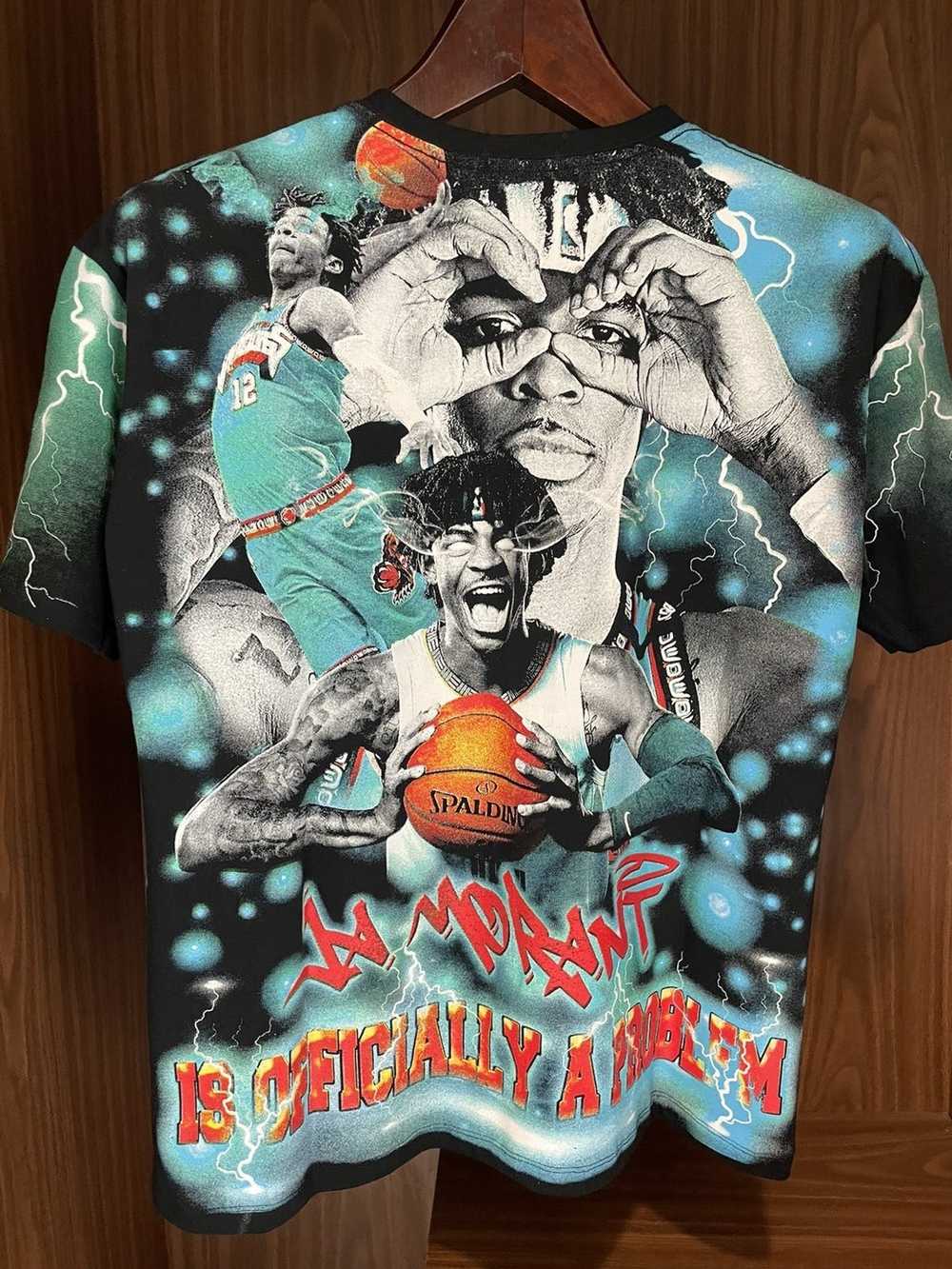 NBA × Rap Tees × Vintage Ja Morant Bootleg - image 2