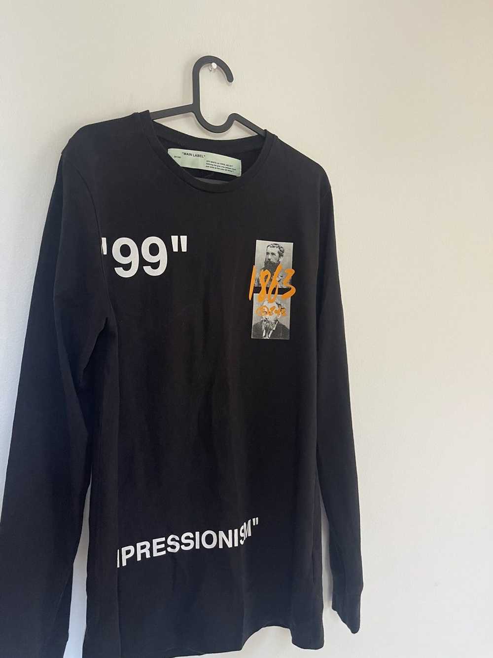 Off-White Off white Impressionism Long sleeve TEE - image 4