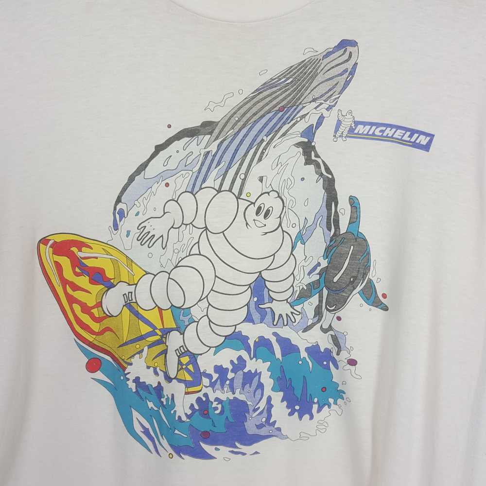 Racing × Vintage MICHELIN Racing Equipment T-shirt - image 2