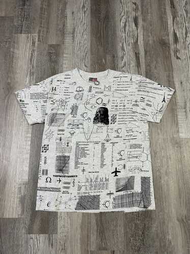 Streetwear × Vintage Y2K AOP Leonardo Da Vinci Ma… - image 1