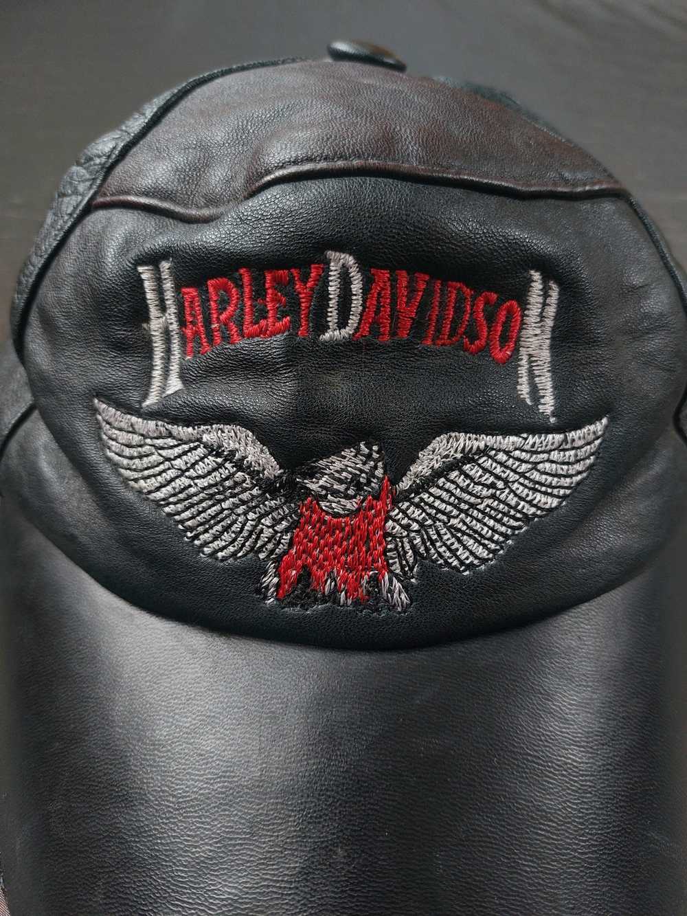 Genuine Leather × Harley Davidson × Made In Usa V… - image 3