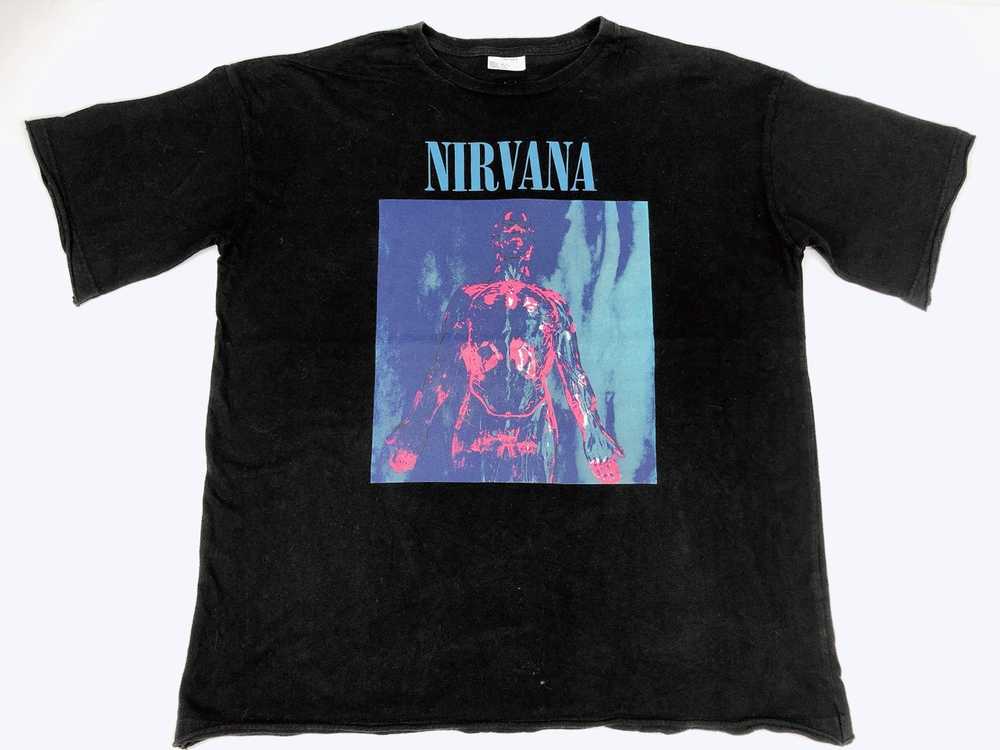 Band Tees × Kurt Cobain × Nirvana NIRVANA SLIVER … - image 1