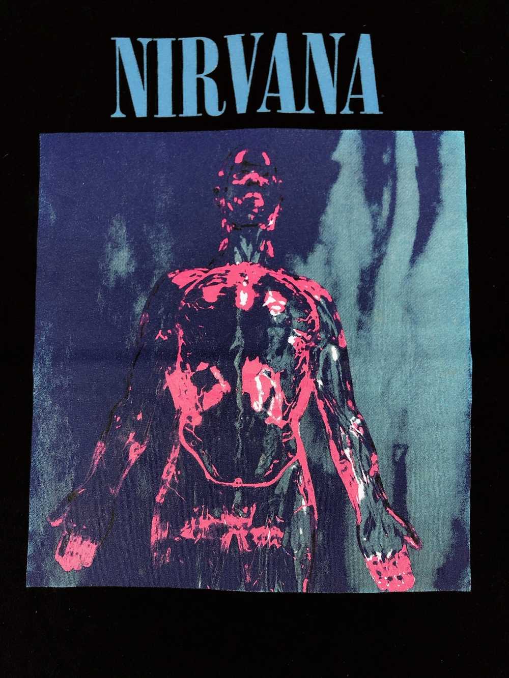 Band Tees × Kurt Cobain × Nirvana NIRVANA SLIVER … - image 2