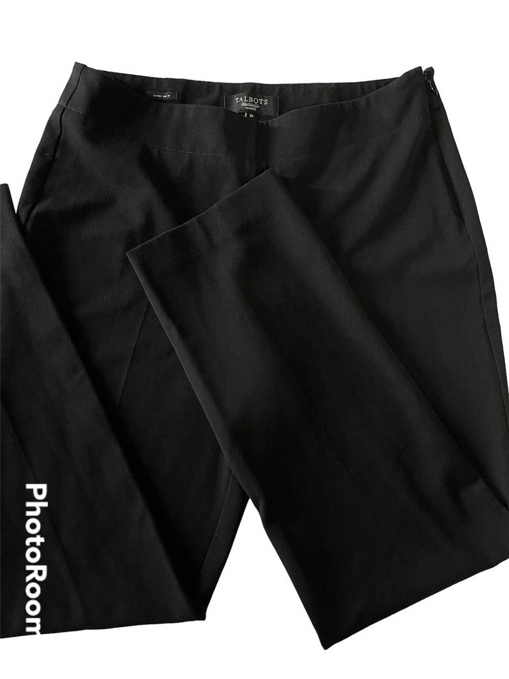 Other Talbots Pants Women Size 8 Petite Black Cla… - image 1