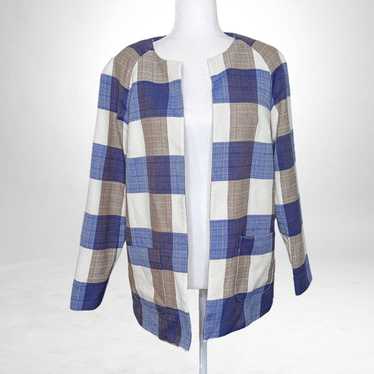 Pendleton Pendleton Alex Blazer Buffalo Plaid Ope… - image 1