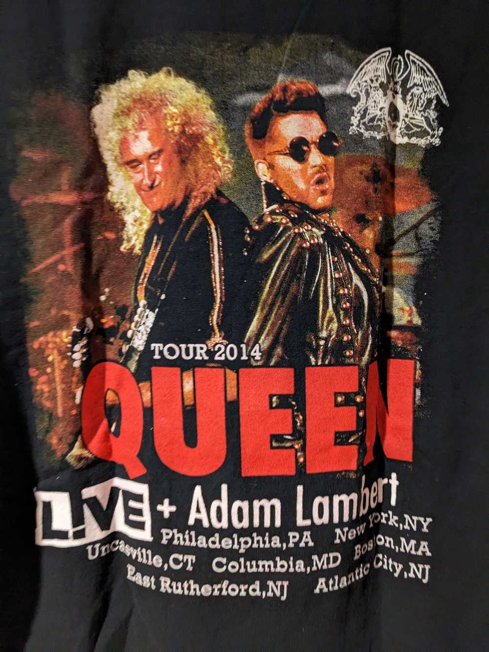 Band Tees × Queen Tour Tee × Vintage Vintage Quee… - image 2