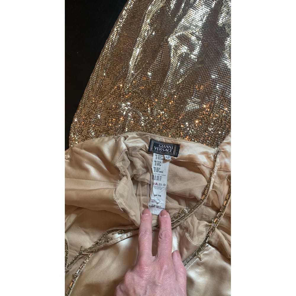 Gianni Versace Glitter mid-length dress - image 7