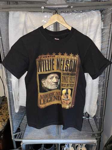 Band Tees Y2K Willie Nelson tee