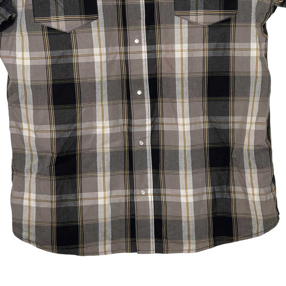 Levi's Levi's Pearl Snap Western Shirt XXL Black … - image 3