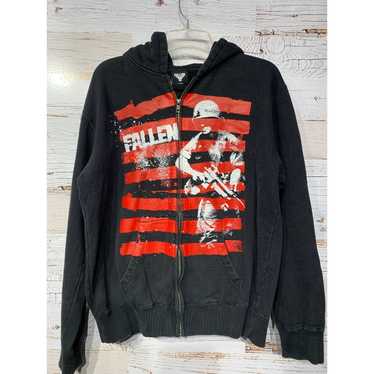 Fallen Fallen Men’s Zip Up Hoodie XL Soldier Flag 