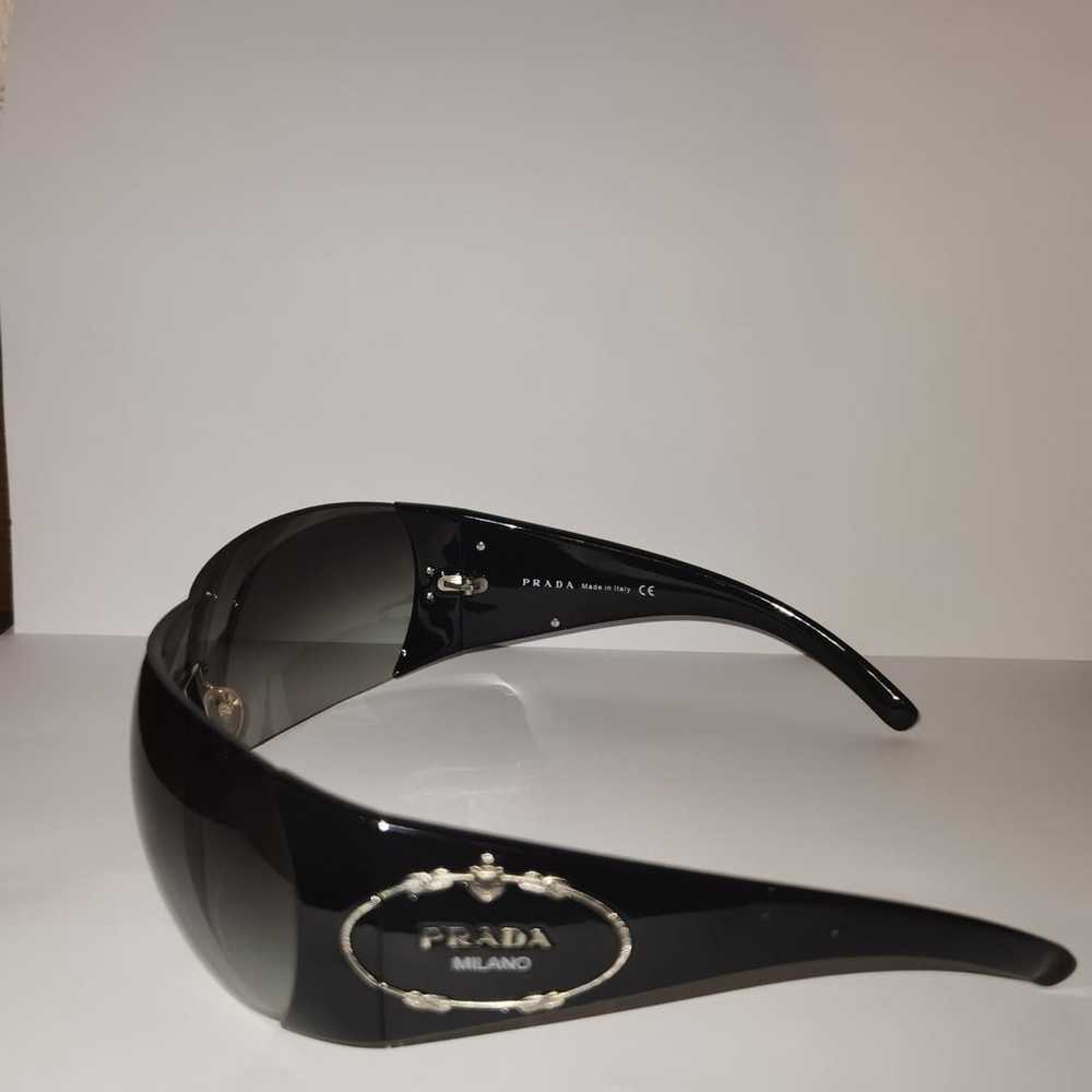 Prada PRADA Womens Designer Sunglasses Black Shie… - image 3