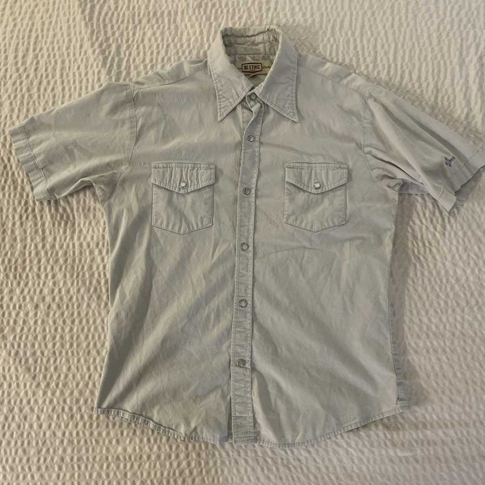 Bc Ethic × Vintage Short Sleeve Western Work Shirt - image 2