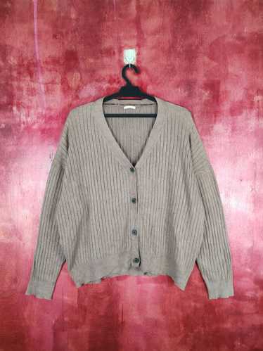 Cardigan × GU × Homespun Knitwear GU Brown Knitwea