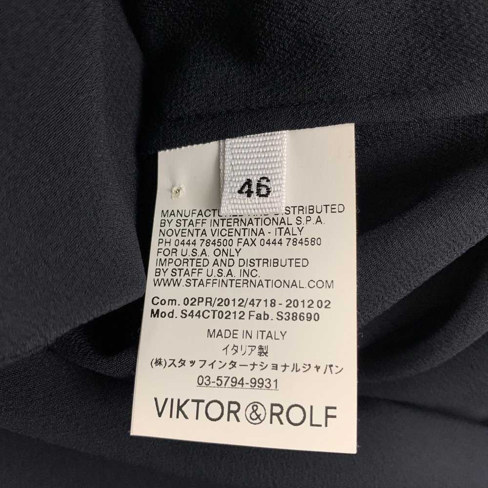 Viktor & Rolf Black Silk Dress - image 6