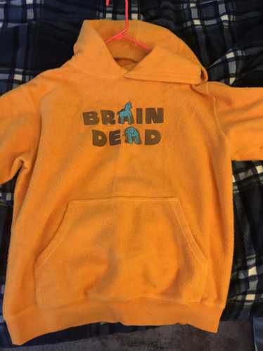 Collegiate Zip Up Hoodie - Chocolate – Brain Dead