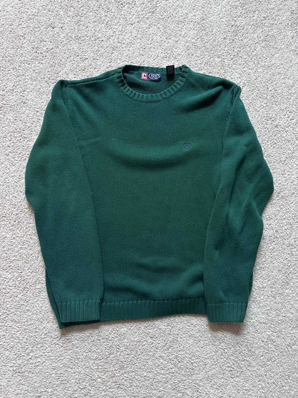 Chaps × Vintage Chaps Sweater - image 1