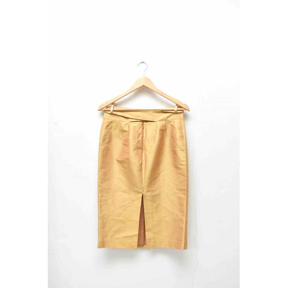Kenzo Silk mid-length skirt - image 3