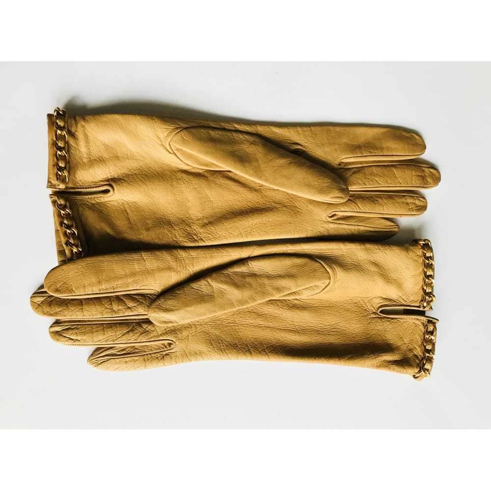 Chanel Leather gloves - image 8