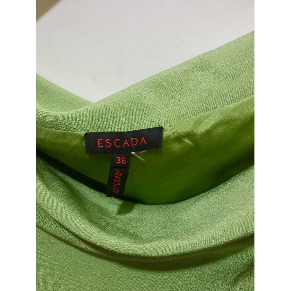 Escada Silk mid-length dress - image 3