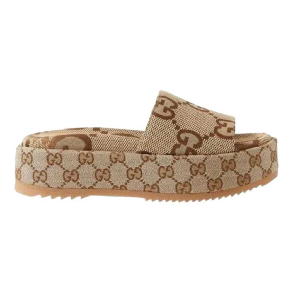 Gucci Leather sandal - image 1