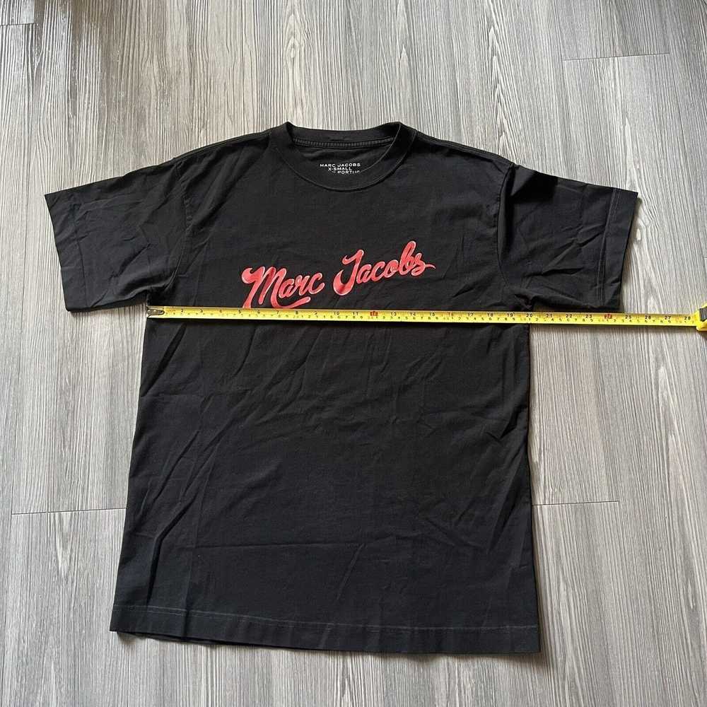 Marc Jacobs Marc Jacobs Black Red Disco Logo t-sh… - image 4