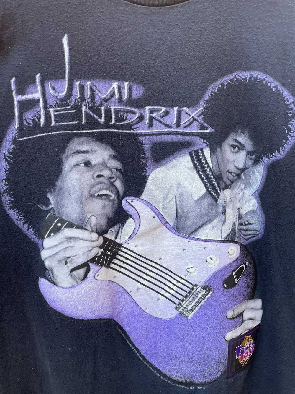 Jimi Hendrix × Vintage 1997 Jimmi Hendrix tee - image 3