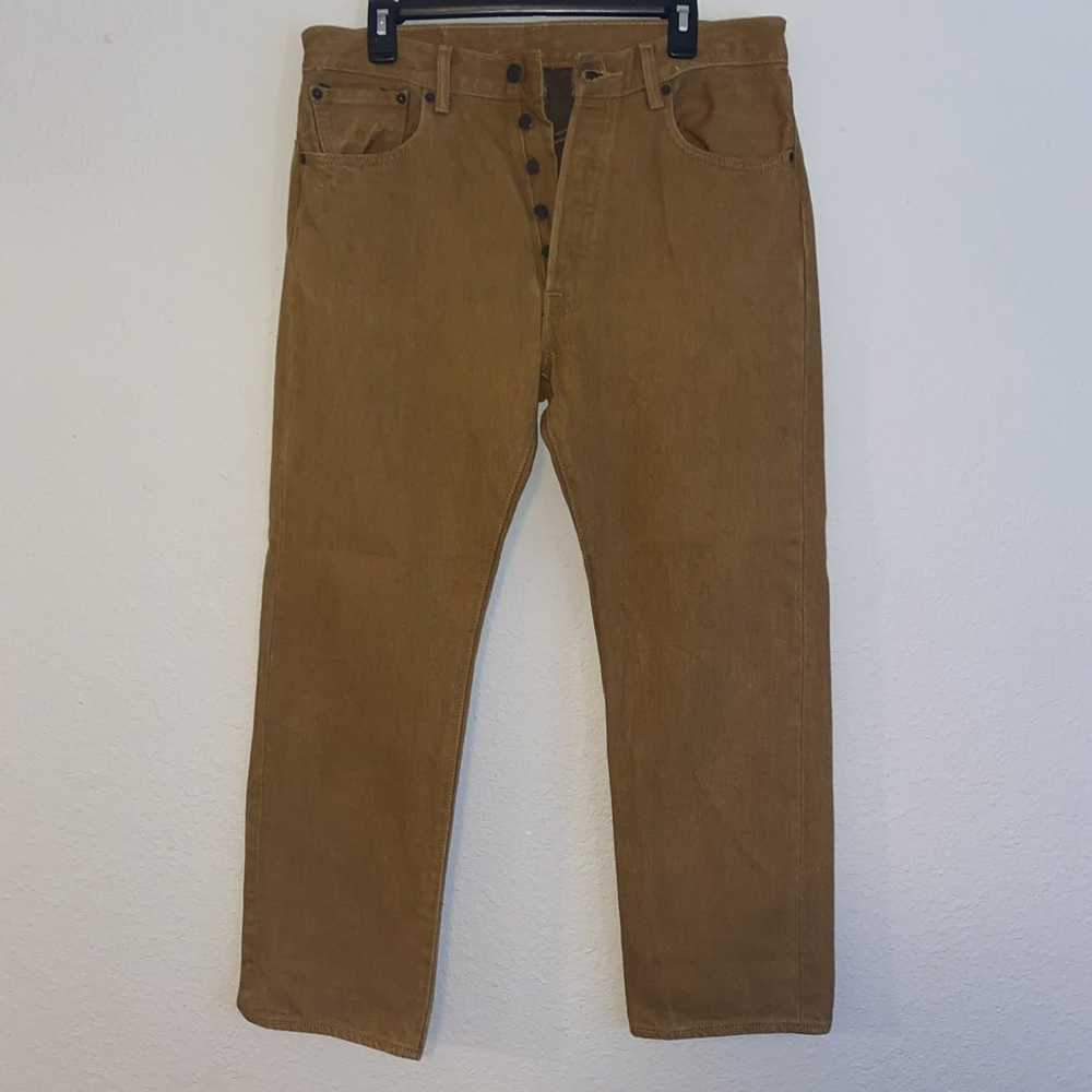 Levi's × Vintage Levi’s Sandstone Brown Jeans - image 1